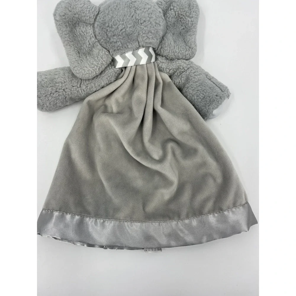 Bearington Baby Collection Lil Spout Elephant Baby Lovey Security Blanket Plush